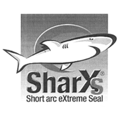 SharXs Short arc eXtreme Seal Logo (EUIPO, 14.08.2003)