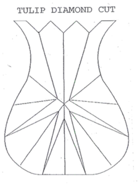 TULIP DIAMOND CUT Logo (EUIPO, 10.10.2003)