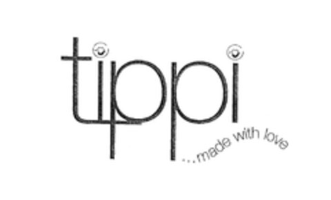 tippi ... made with love Logo (EUIPO, 10/27/2004)