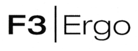 F3 Ergo Logo (EUIPO, 10.02.2005)