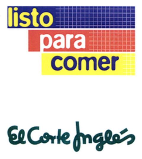 listo para comer El Corte Inglés Logo (EUIPO, 24.11.2005)