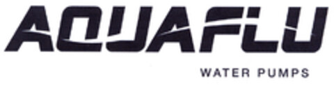 AQUAFLU WATER PUMPS Logo (EUIPO, 06.04.2007)