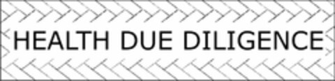 HEALTH DUE DILIGENCE Logo (EUIPO, 02/11/2008)