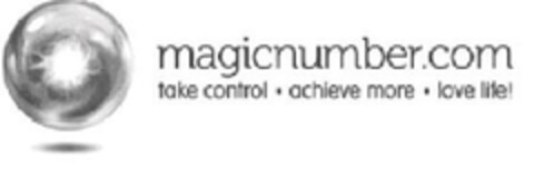 magicnumber.com take control achieve more love life! Logo (EUIPO, 30.08.2011)