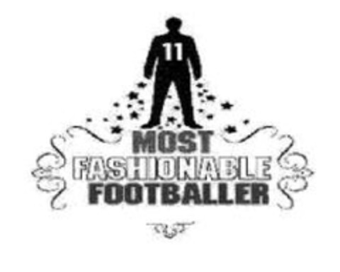 MOST FASHIONABLE FOOTBALLER Logo (EUIPO, 04.11.2011)