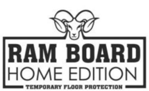 RAM BOARD HOME EDITION TEMPORARY FLOOR PROTECTION Logo (EUIPO, 10.09.2014)