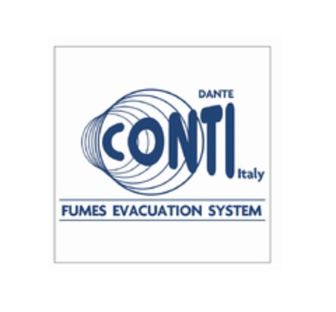 CONTI DANTE ITALY FUMES EVACUATION SYSTEM Logo (EUIPO, 27.05.2015)