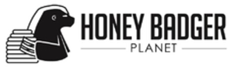 HONEY BADGER PLANET Logo (EUIPO, 06.07.2015)