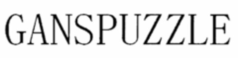 GANSPUZZLE Logo (EUIPO, 04.11.2015)