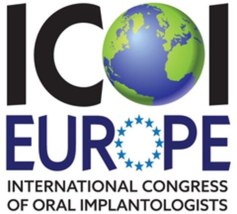 ICOI EUROPE INTERNATIONAL CONGRESS OF ORAL IMPLANTOLOGISTS Logo (EUIPO, 14.10.2016)