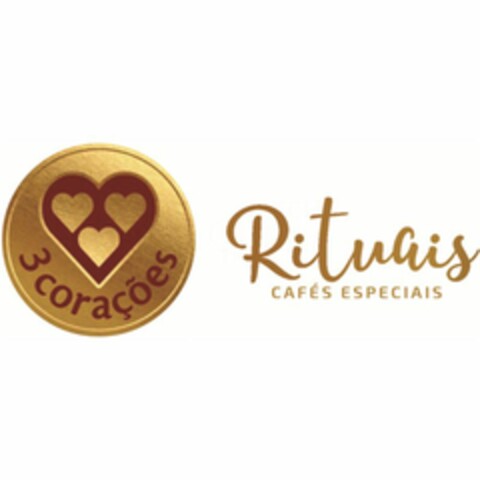 3 corações Rituais CAFÉS ESPECIAIS Logo (EUIPO, 05/20/2019)