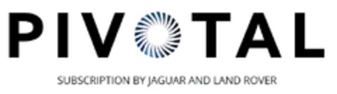 PIVOTAL SUBSCRIPTION BY JAGUAR AND LAND ROVER Logo (EUIPO, 13.07.2020)