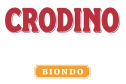 CRODINO BIONDO Logo (EUIPO, 09.10.2020)