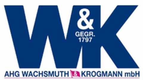 W&K GEGR. 1797 AHG WACHSMUTH & KROGMANN mbH Logo (EUIPO, 11/20/2020)