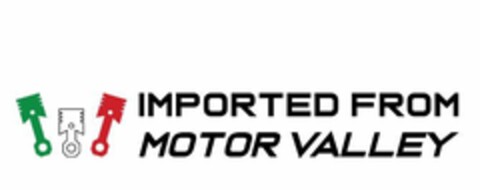 IMPORTED FROM MOTOR VALLEY Logo (EUIPO, 30.07.2021)