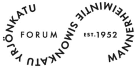 FORUM MANNERHEIMINTIE SIMONKATU YRJÖNKATU  F O R U M est.1952 Logo (EUIPO, 27.10.2021)
