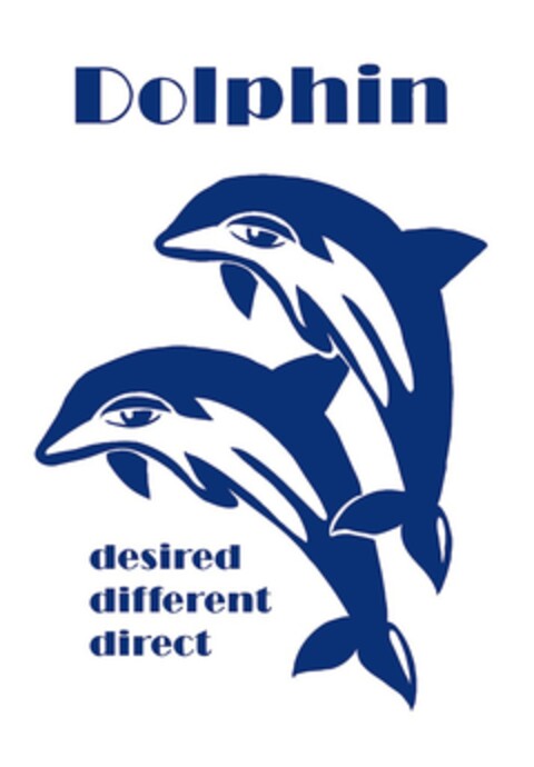 Dolphin desired different direct Logo (EUIPO, 09.11.2021)