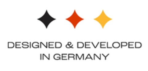 DESIGNED & DEVELOPED IN GERMANY Logo (EUIPO, 29.08.2023)