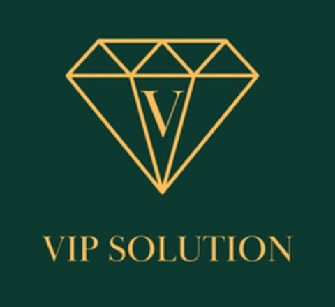 V VIP SOLUTIONS Logo (EUIPO, 15.12.2023)