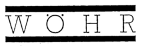 WÖHR Logo (EUIPO, 01.04.1996)