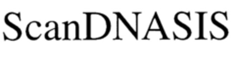 ScanDNASIS Logo (EUIPO, 09.08.1996)