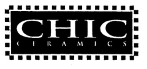 CHIC CERAMICS Logo (EUIPO, 01.06.1998)