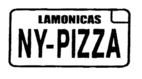 LAMONICAS NY-PYZZA Logo (EUIPO, 09.05.2001)