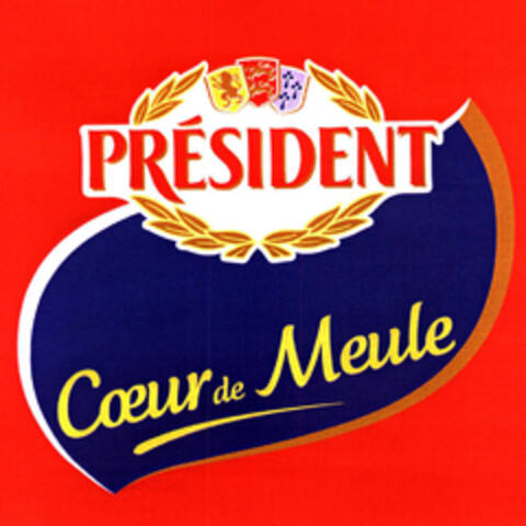 PRÉSIDENT Coeur de Meule Logo (EUIPO, 30.01.2004)