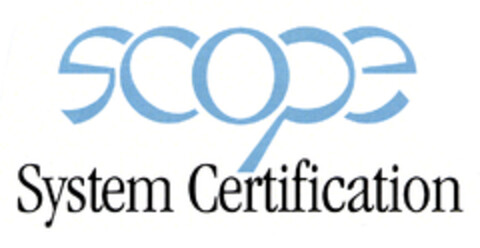 SCOPE System Certification Logo (EUIPO, 25.05.2004)