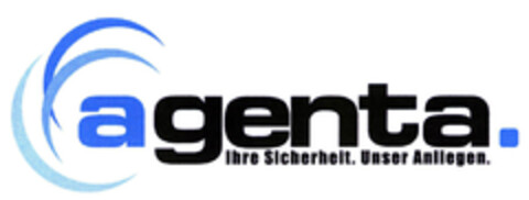 agenta Ihre Sicherheit. Unser Anliegen. Logo (EUIPO, 09/28/2004)