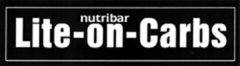 nutribar Lite-on-Carbs Logo (EUIPO, 10/05/2004)