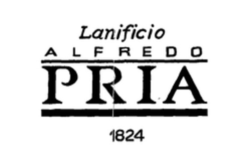 Lanificio ALFREDO PRIA 1824 Logo (EUIPO, 06.05.2005)