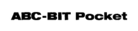 ABC-BIT Pocket Logo (EUIPO, 16.06.2006)