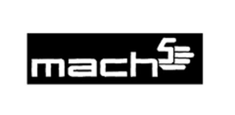 mach 5 Logo (EUIPO, 09/19/2006)