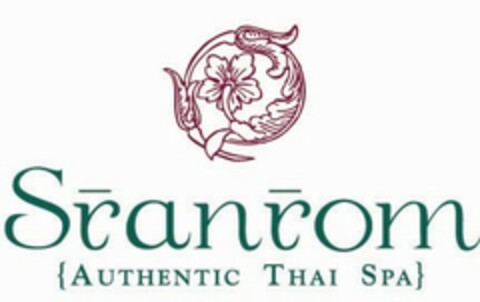 Sranrom (Authentic Thai Spa) Logo (EUIPO, 12.04.2007)