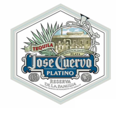 Jose Cuervo PLATINO Logo (EUIPO, 06/19/2007)