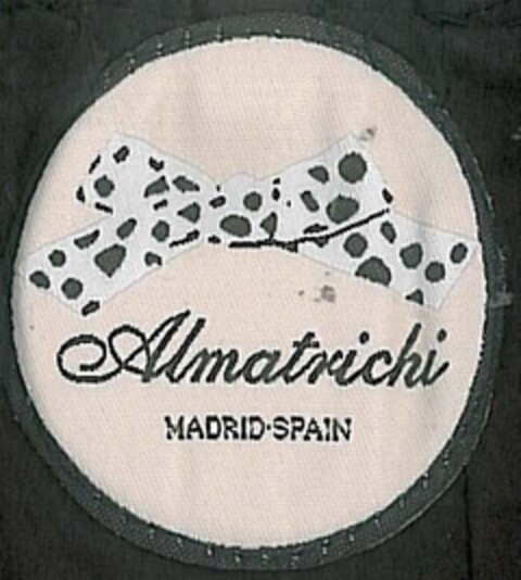 ALMATRICHI  MADRID SPAIN Logo (EUIPO, 15.12.2009)