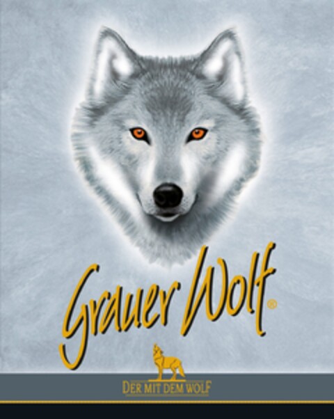 Grauer Wolf DER MIT DEM WOLF Logo (EUIPO, 02/16/2012)