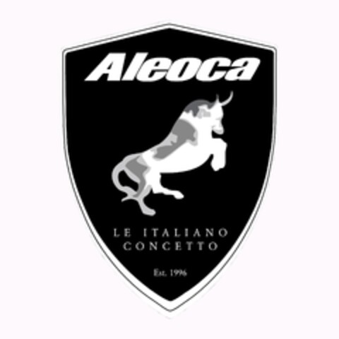 ALEOCA LE ITALIANO CONCETTO EST. 1996 Logo (EUIPO, 30.08.2013)