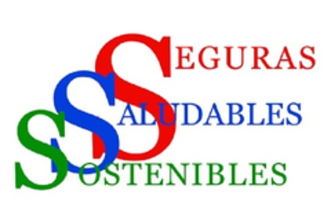 SEGURAS SALUDABLES SOSTENIBLES Logo (EUIPO, 19.11.2013)