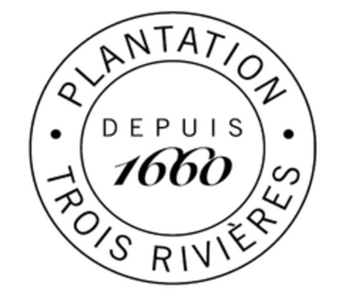 PLANTATION TROIS RIVIERES DEPUIS 1660 Logo (EUIPO, 24.07.2014)