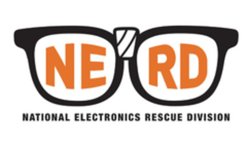 NERD NATIONAL ELECTRONICS RESCUE DIVISION Logo (EUIPO, 14.11.2014)