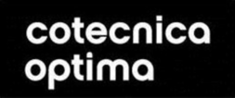 COTECNICA OPTIMA Logo (EUIPO, 07/11/2016)