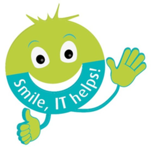 Smile, IT helps! Logo (EUIPO, 02/19/2018)