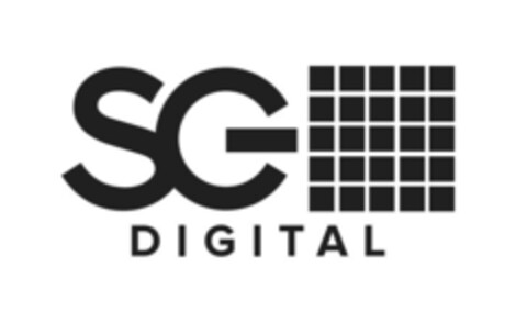 SG DIGITAL Logo (EUIPO, 06/20/2018)