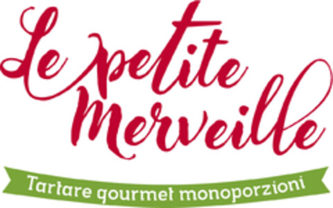 LE PETITE MERVEILLE TARTARE GOURMET MONOPORZIONI Logo (EUIPO, 12/12/2018)