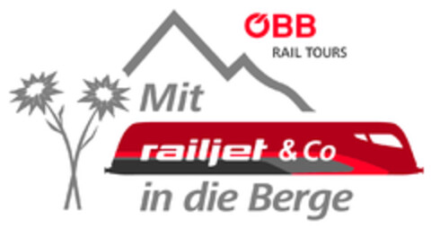 ÖBB RAIL TOURS Mit railjet & Co in die Berge Logo (EUIPO, 31.03.2020)