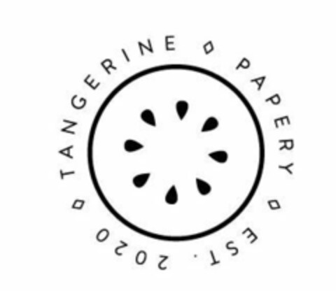 TANGERINE PAPERY EST. 2020 Logo (EUIPO, 14.09.2020)