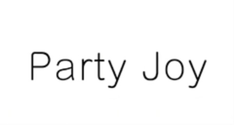 Party Joy Logo (EUIPO, 29.09.2022)