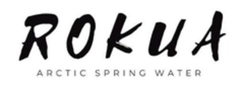 ROKUA ARCTIC SPRING WATER Logo (EUIPO, 01/16/2024)